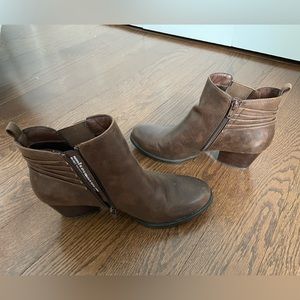 Brown Ankle Booties